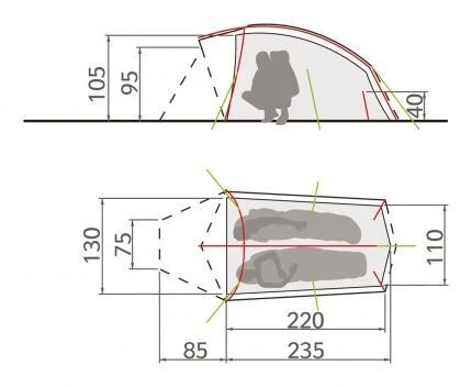 VAUDE Taurus UL 2P 4 VAUDE Taurus UL 2P - Image 2