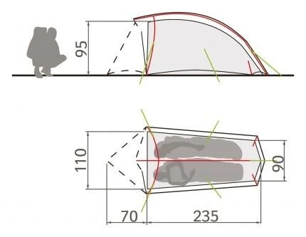 VAUDE Hogan SUL 1-2P 5 VAUDE Hogan SUL 1-2P - Image 3