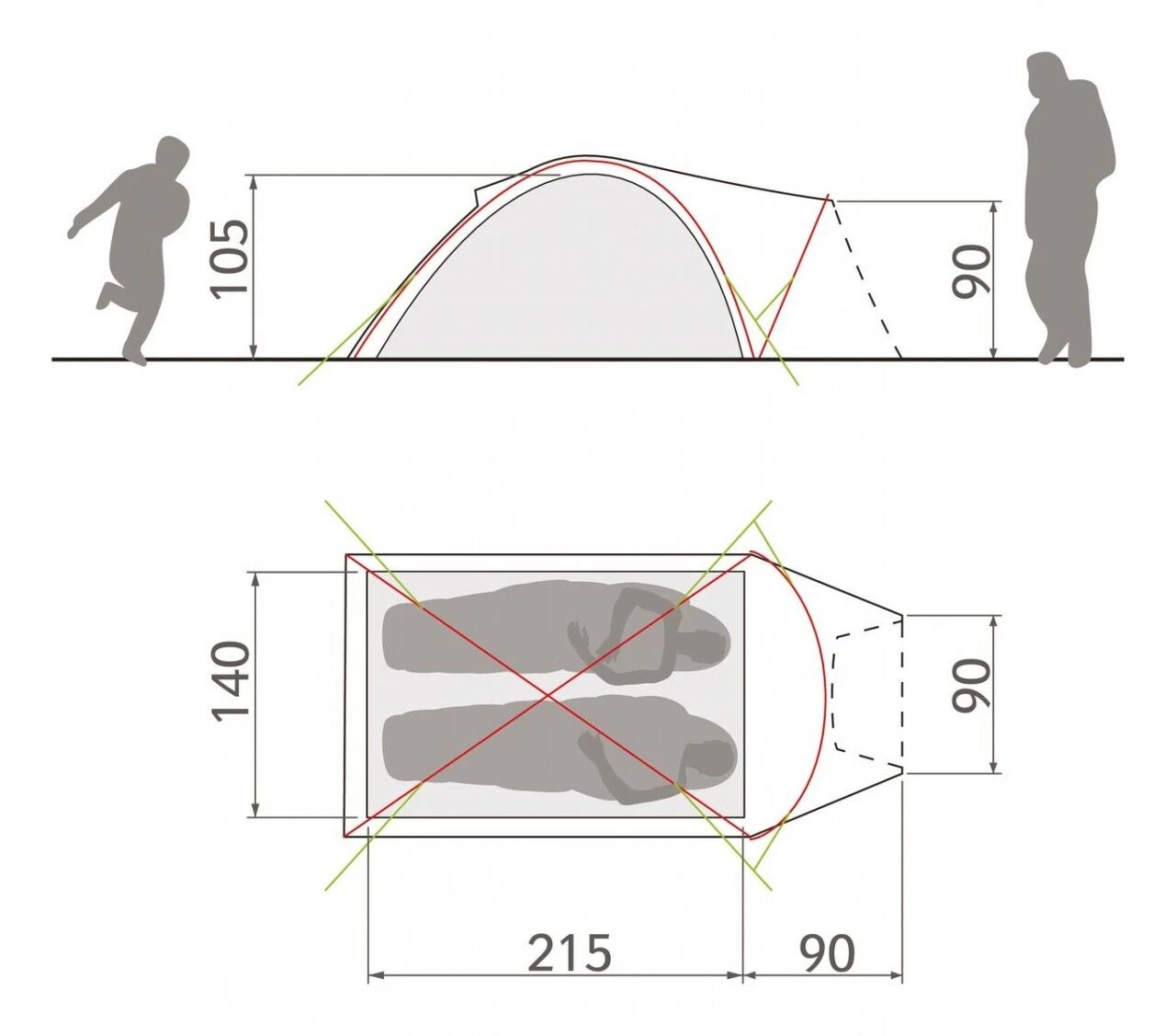 VAUDE Campo Compact XT 2P 6 VAUDE Campo Compact XT 2P - Image 4