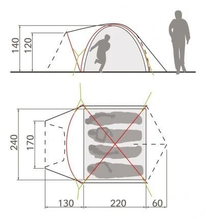 VAUDE Campo Grande XT 4P 6 VAUDE Campo Grande XT 4P - Image 4