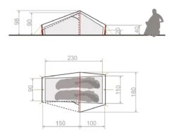 VAUDE Lizard Seamless 1-2P -Meindlrab Store 14417 g 1280x1280