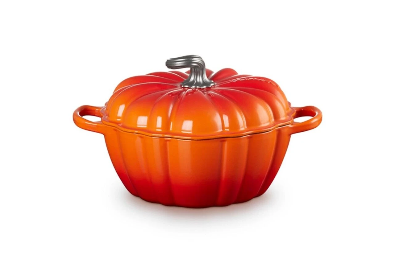 Le Creuset Pumpkin Cocotte 5 Le Creuset Pumpkin Cocotte - Image 3