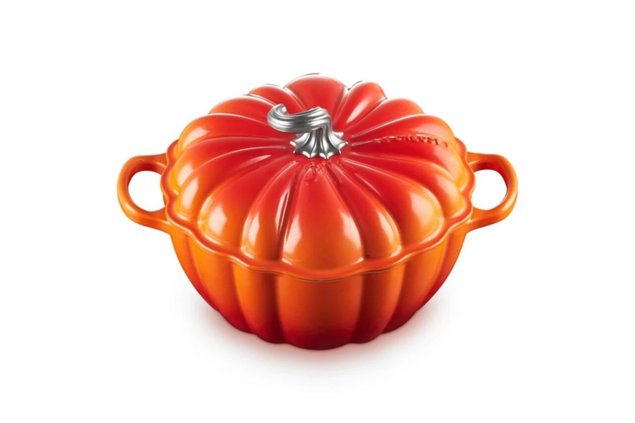 Le Creuset Pumpkin Cocotte 3 Le Creuset Pumpkin Cocotte