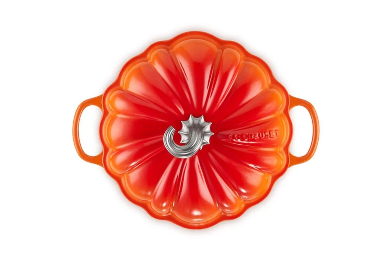 Le Creuset Pumpkin Cocotte 7 Le Creuset Pumpkin Cocotte - Image 5