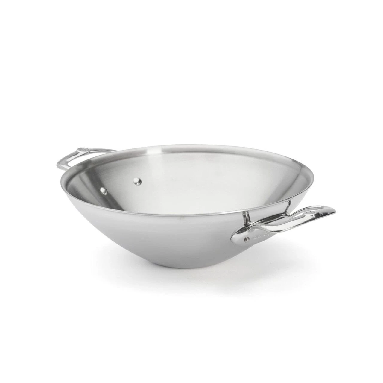 De Buyer Affinity 5-ply Stainless Steel Wok 4 De Buyer Affinity 5-ply Stainless Steel Wok - Image 2