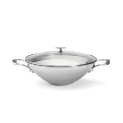 De Buyer Affinity 5-ply Stainless Steel Wok 16 De Buyer Affinity 5-ply Stainless Steel Wok -Meindlrab Store 3743 32 packshot 7 1280x1280