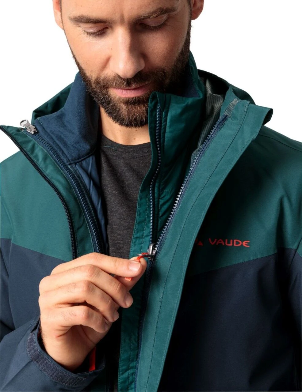 VAUDE Men's Valsorda 3in1 Jacket 10 VAUDE Men's Valsorda 3in1 Jacket - Image 8