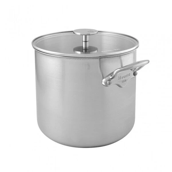 Mauviel Stockpot With Glas Lid M'Urban3 3 Mauviel Stockpot With Glas Lid M'Urban3