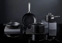 Le Creuset Toughened Nonstick Saucepan Set With Glass Lid -Meindlrab Store 51111240010502 51108160010302 51107240010502 LS00001 1280x1280