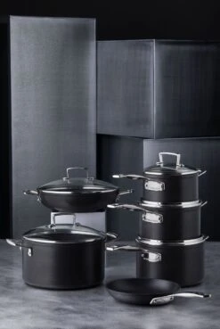 Le Creuset Toughened Nonstick 3-piece Saucepan Set -Meindlrab Store 51111240010502 51803000010002 51107240010502 LS00002 1280x1280