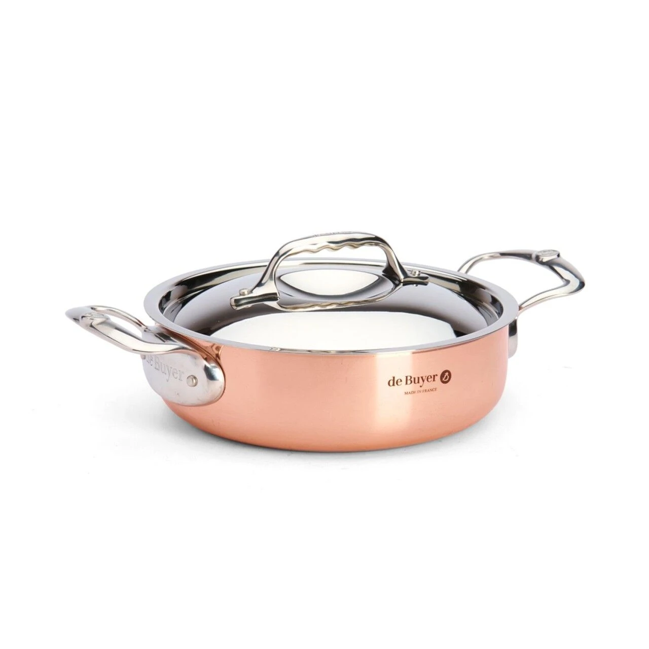 De Buyer Prima Matera Copper Sauteuse Pan 3 De Buyer Prima Matera Copper Sauteuse Pan