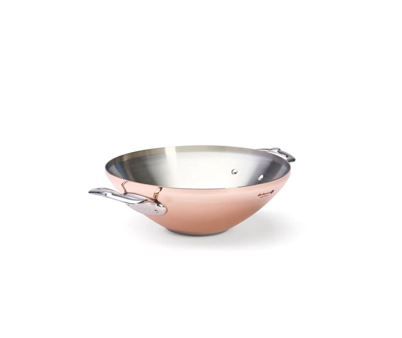 De Buyer Prima Matera Copper Wok 3 De Buyer Prima Matera Copper Wok