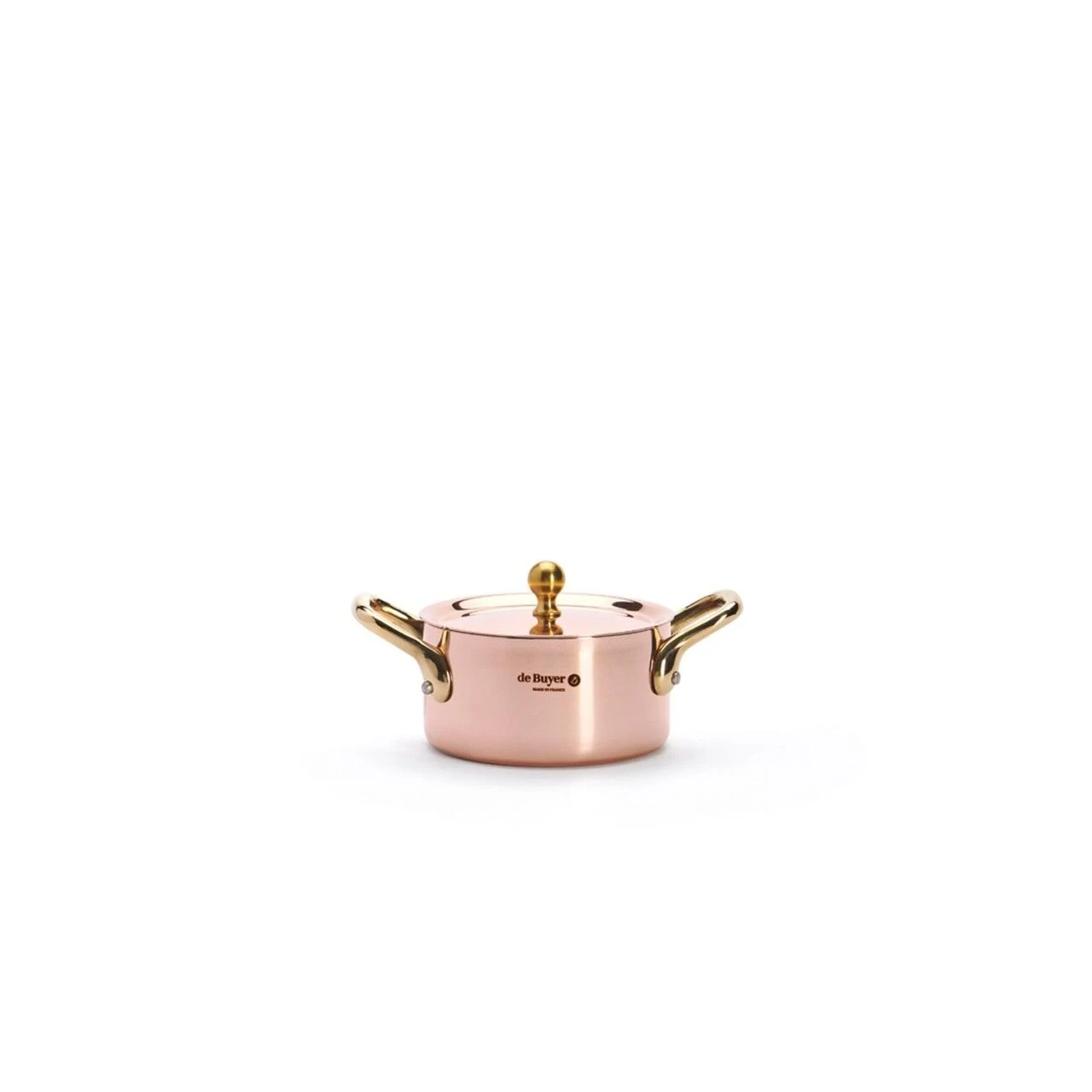 De Buyer Inocuivre Service Copper Stew Pan 4 De Buyer Inocuivre Service Copper Stew Pan - Image 3