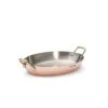 De Buyer Inocuivre Service Copper Oval Dish -Meindlrab Store 6451 32 packshot 1 1280x1280