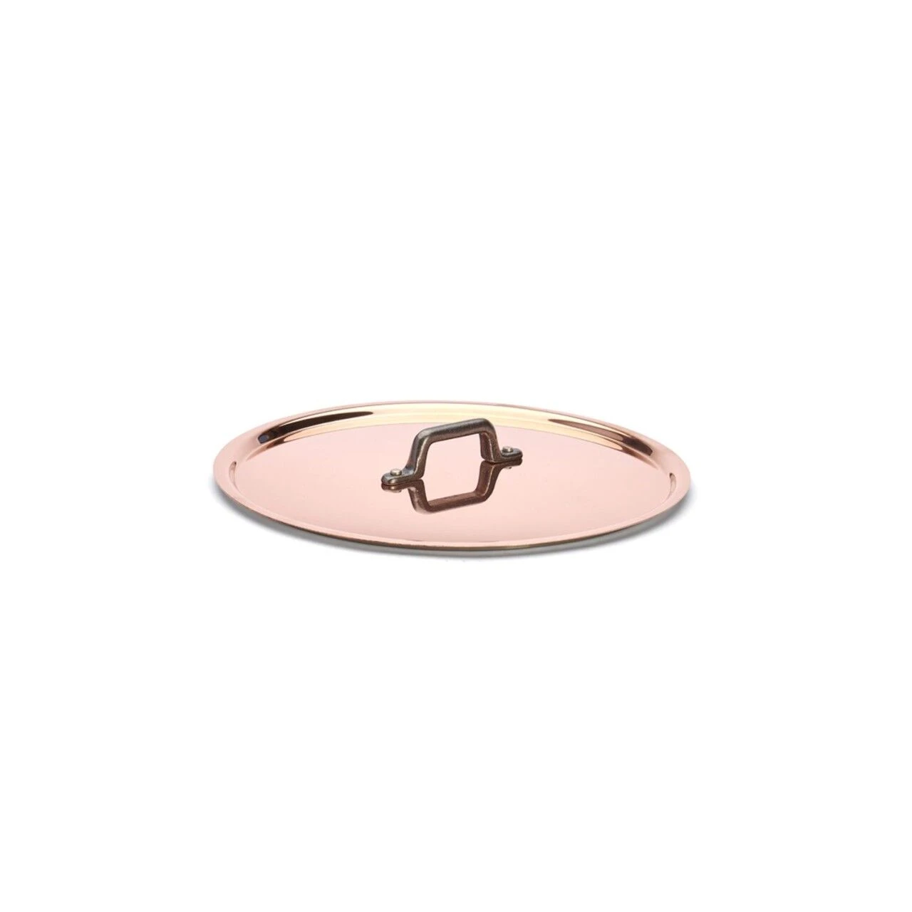 De Buyer Inocuivre Tradition Copper Round Lid 3 De Buyer Inocuivre Tradition Copper Round Lid