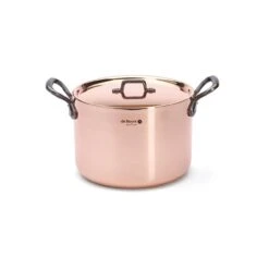 De Buyer Inocuivre Tradition Copper High Stew Pan -Meindlrab Store 6467 24 packshot 3 1280x1280