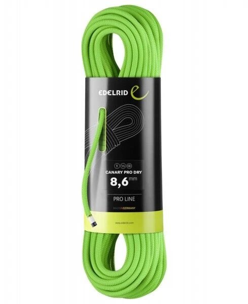 Edelrid Canary Pro Dry 8,6mm 3 Edelrid Canary Pro Dry 8,6mm