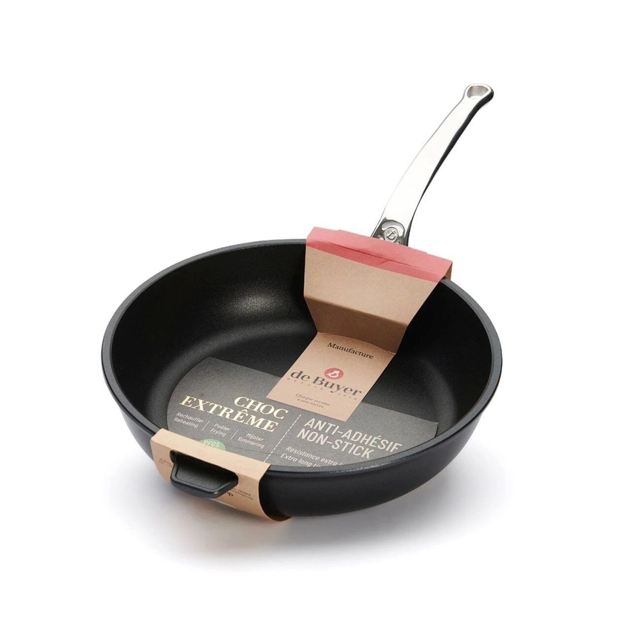 De Buyer Choc Extreme Nonstick Sauteuse 7 De Buyer Choc Extreme Nonstick Sauteuse - Image 5