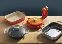 Le Creuset Classic Stainless Steel Roasting Pan 34 Le Creuset Classic Stainless Steel Roasting Pan -Meindlrab Store 96102270000000 21180300902430 20184370902422 51107240010502 96002000090000 96001900090000 LS00001 1280x1280