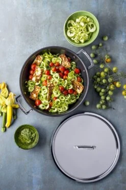 Le Creuset Classic Stainless Steel Nonstick Rondeau Pan -Meindlrab Store 96102830000000 LS00002 1280x1280