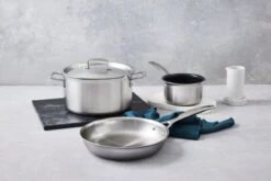 Le Creuset Classic Stainless Steel Stockpot With Lid -Meindlrab Store 96200224001100 96200720001000 96201214001000 LS00001 1280x1280