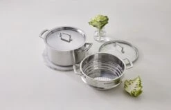 Le Creuset Classic Stainless Steel Stockpot With Lid -Meindlrab Store 96200720001000 96101924001000 LS00001 1280x1280