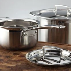 Le Creuset Classic Stainless Steel Stockpot With Lid -Meindlrab Store 96200720001000 96200918001000 LS00001 1280x1280