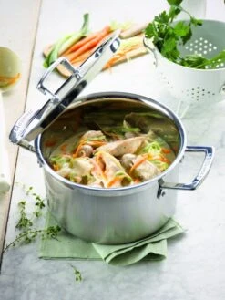 Le Creuset Classic Stainless Steel Stockpot With Lid -Meindlrab Store 96200720001000 LS00012 1280x1280