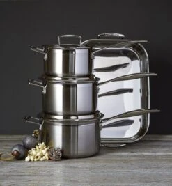 Le Creuset Classic Stainless Steel Saucepan -Meindlrab Store 96200916001000 96200918001000 96200920001000 96102270000000 LS00001 1280x1280