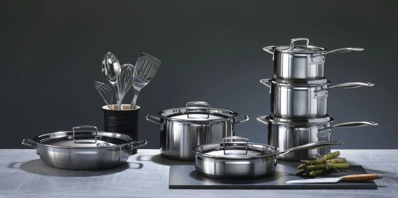 Le Creuset Classic Stainless Steel Rondeau Pan 13 Le Creuset Classic Stainless Steel Rondeau Pan - Image 11