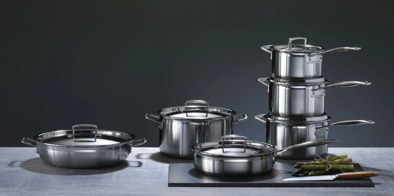 Le Creuset Classic Stainless Steel Rondeau Pan 18 Le Creuset Classic Stainless Steel Rondeau Pan - Image 16