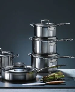 Le Creuset Classic Stainless Steel Rondeau Pan 38 Le Creuset Classic Stainless Steel Rondeau Pan -Meindlrab Store 96202830001000 96200624001000 96200916001000 96200918001000 96200920001000 LS00003 1280x1280