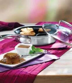 Le Creuset Classic Stainless Steel Saute Pan With Poaching Insert 15 Le Creuset Classic Stainless Steel Saute Pan With Poaching Insert -Meindlrab Store 96204220001000 LS00003 1280x1280