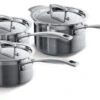 Le Creuset Classic Stainless Steel 3-piece Saucepan Set -Meindlrab Store 96209000001000 600x600