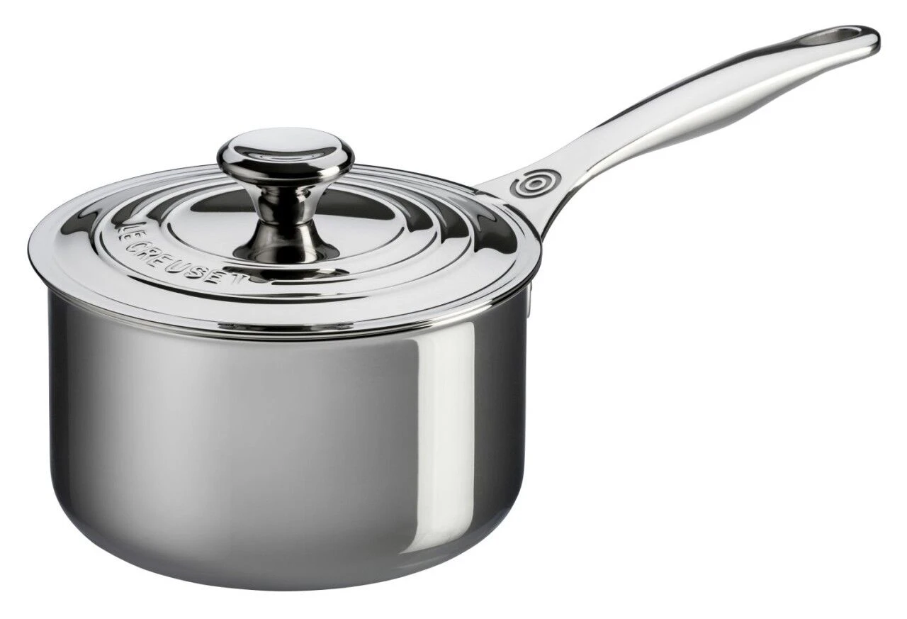 Le Creuset Stainless Steel Saucepan 3 Le Creuset Stainless Steel Saucepan