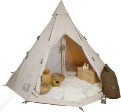 Nordisk Alfheim 12.6 Tent -Meindlrab Store Alfheim 12 6 m2 142013 nordisk classic retro tepee tent technical cotton glamping 1 1280x1280
