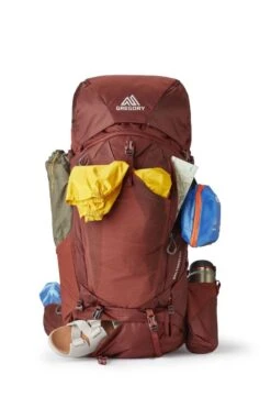 Gregory Baltoro 65 -Meindlrab Store GMP S22 Baltoro65 BrickRed propped 1280x1280