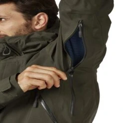 Rab Khroma Diffuse GTX Jacket -Meindlrab Store Khroma Diffuse GTX Jacket Army QWH 81 ARM Model Detail 06 1280x1280
