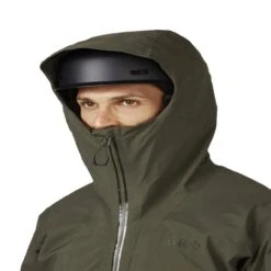 Rab Khroma Diffuse GTX Jacket -Meindlrab Store Khroma Diffuse GTX Jacket Army QWH 81 ARM Model Detail 11 1280x1280