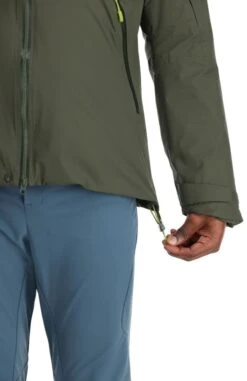 Rab Khroma Transpose Jacket -Meindlrab Store Khroma Transpose Jacket Army QIP 05 ARM DETAIL10 1280x1280
