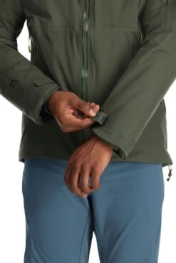 Rab Khroma Transpose Jacket -Meindlrab Store Khroma Transpose Jacket Army QIP 05 ARM DETAIL11 1280x1280