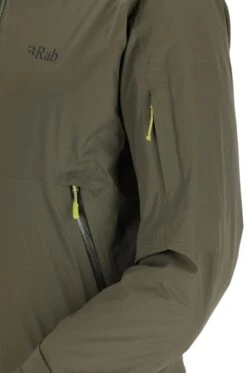 Rab Khroma Transpose Jacket -Meindlrab Store Khroma Transpose Jacket Army QIP 05 ARM DETAIL1 1280x1280