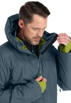 Rab Khroma Volition Jacket -Meindlrab Store Khroma Volition Jacket OrionBlue QIO 80 ORB DETAIL9 1280x1280