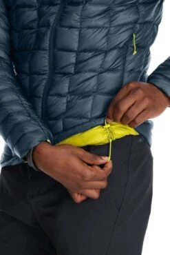 Rab Mythic Alpine Light Jacket -Meindlrab Store Mythic Alpine Light Jacket OrionBlue QDB 47 ORB DETAIL8 1280x1280