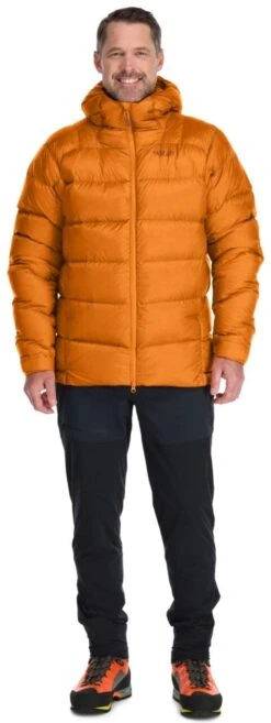 Rab Neutrino Pro Jacket -Meindlrab Store Neutrino Pro Jacket Marmalade QDN 95 MAM DETAIL6 1280x1280