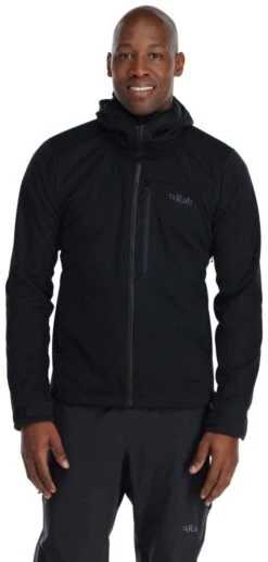 Rab Scimitar Windstopper Jacket -Meindlrab Store Scimitar Windstopper Jacket Black QWS 64 BLK DETAIL4 1280x1280