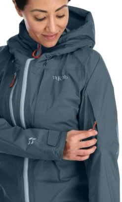 Rab Khroma Cirque Jacket Wmns -Meindlrab Store Womens Khroma Cirque Jacket OrionBlue QWH 12 ORB DETAIL8 1280x1280