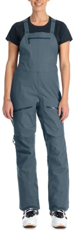 Rab Khroma Kinetic Bib Wmns -Meindlrab Store Womens Khroma Kinetic Bib OrionBlue QWH 48 ORB DETAIL4 1280x1280