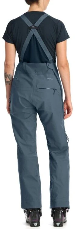 Rab Khroma Kinetic Bib Wmns -Meindlrab Store Womens Khroma Kinetic Bib OrionBlue QWH 48 ORB DETAIL5 1280x1280