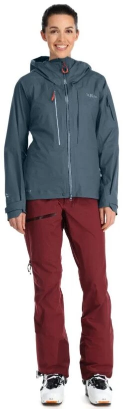 Rab Khroma Kinetic Jacket Wmns -Meindlrab Store Womens Khroma Kinetic Jacket OrionBlue QWH 39 ORB DETAIL6 1280x1280